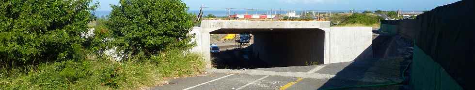 Chantier du nouveau pont sur la rivire St-Etienne