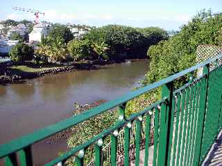 Placette Barbot, vue sur la rivire d'Avord