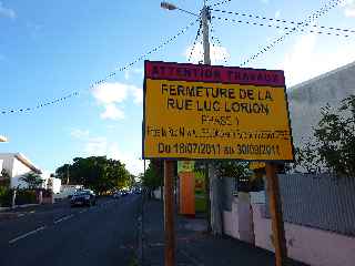 Travaux rue Luc-Lorion