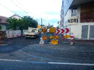 Travaux rue du Presbytre - St-Pierre - Aot 2011