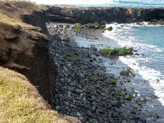 Galets sur la plage de la Pointe du Diable - Aot 2011