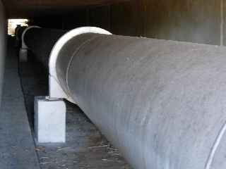 Ravine des Cabris - Conduite force vers l'usine du Bras de la Plaine