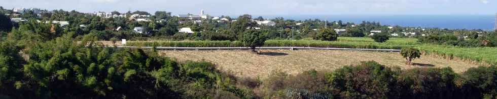 Ravine des Cabris - Pont sur le Bras de la Plaine - Vers la canalisation de la centrale hydrolectrique