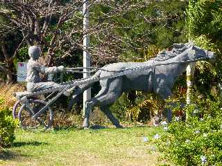 Ligne des Bambous - Statue sulky