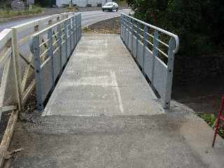 Chemin de Bassin Plat - Passerelle pour les pitons