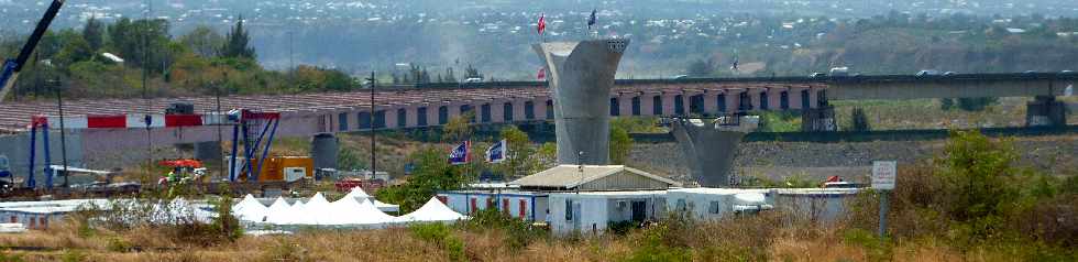 Rivire Saint-Etienne - Chantier du nouveau pont -