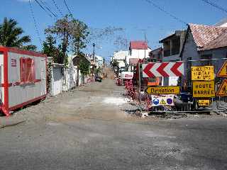 St-Pierre - Novembre 2011 - Travaux rue du Presbytre