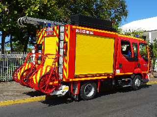 Vhicule des pompiers - Saint-Louis