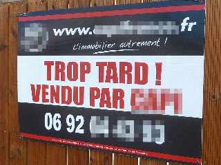 Trop tard, vendu !