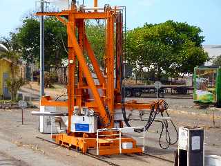 Saint-Louis - Usine du Gol - Novembre 2011 - Sonde d'chnatillonnage actuelle