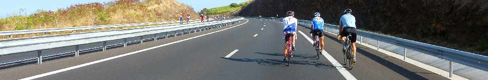 Route des Tamarins à vélo 2011