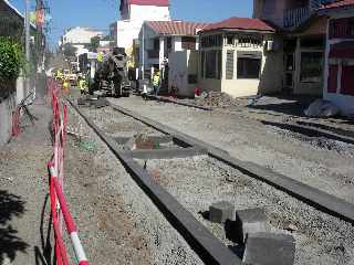 Travaux dans la rue du Presbytre - Novembre 2011