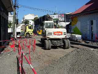 Travaux dans la rue du Presbytre - Novembre 2011