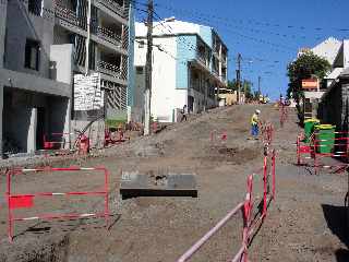 Travaux dans la rue du Presbytre - Novembre 2011