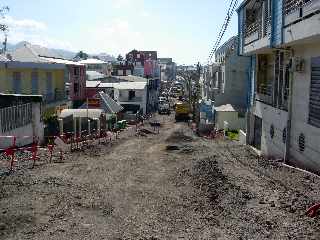 Travaux dans la rue du Presbytre - Novembre 2011