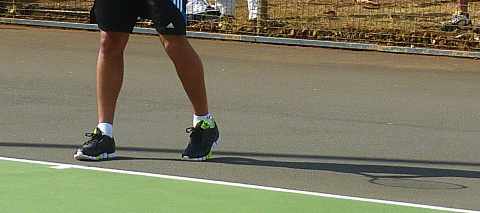 Tsonga et Monfils au stade Casabona  St-Pierre - 30 novembre 2011