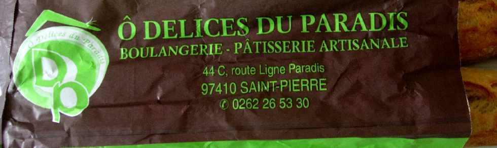 Boulangerie Ô Délices du Paradis - St-Pierre -