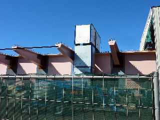 Chantier du nouveau pont sur la rivire St-Etienne - janvier 2012 - Soudage