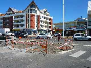 St-Pierre - Changement de sens du petit boulevard de la plage