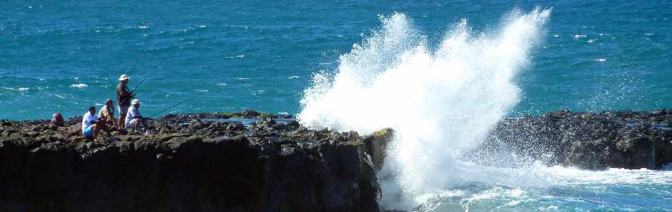 Houle sur la Pointe du Diable - St-Pierre