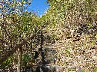 Bras de Cilaos -  Canal des Alos - Escalier vers la rue Verval