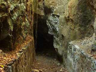 Bras de Cilaos -  Canal des Alos vers l'aval - Partie souterraine -