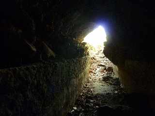 Bras de Cilaos -  Canal des Alos vers l'aval - Partie souterraine -