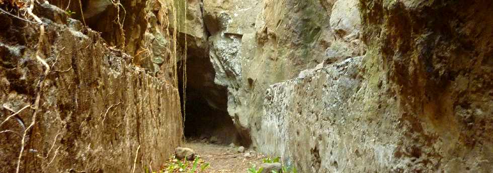 Canal des Alos - Partie en souterrain