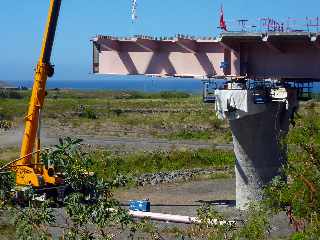 Pont sur la Rivire St-Etienne - Pile P2