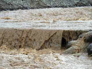 13/02/2012 - Cyclone Giovanna -  Radier du Ouaki -