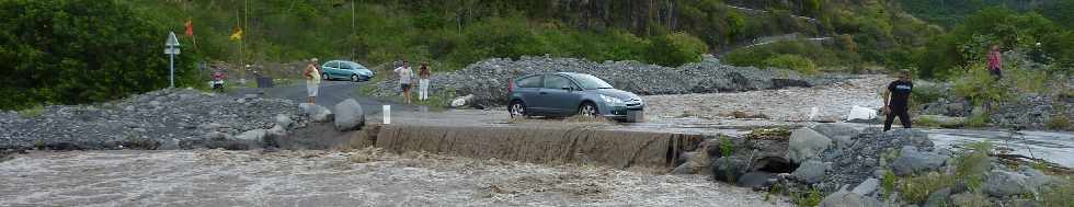 13/02/2012 - Cyclone Giovanna -  Radier du Ouaki -