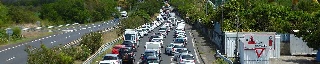 Bouchons � Pierrefonds