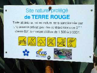 Site naturel protg de Terre Rouge