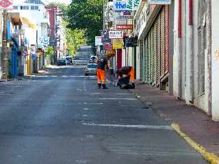 Rue Franois de Mahy - Nettoyage des rues