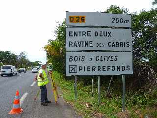 Pierrefonds  - Quatre-voies - Arpentage