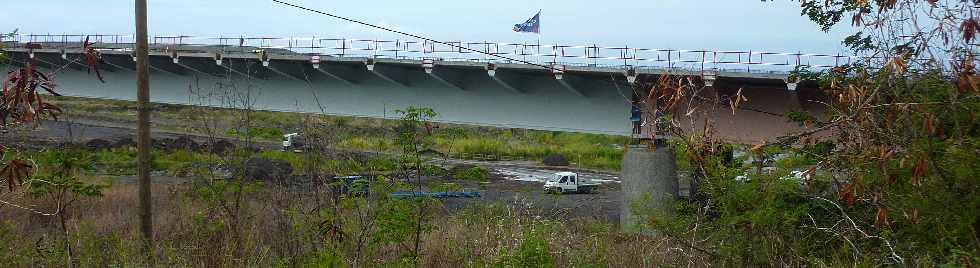 Mars 2012- Construction du pont sur la Rivire St-Etienne - Partie courbe