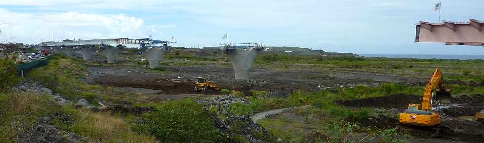 Mars 2012- Construction du pont sur la Rivire St-Etienne -