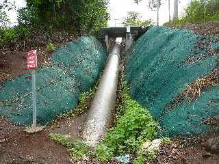 Ravine des Cabris - Conduite force vers l'usine du Bras de la Plaine