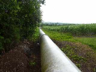 Ravine des Cabris - Conduite force vers l'usine du Bras de la Plaine