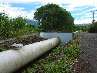 Ravine des Cabris - Conduite force vers l'usine du Bras de la Plaine