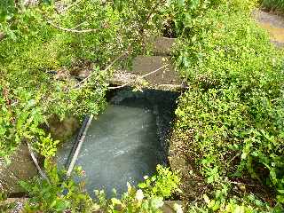 Dassy - Canal de trop plein du rservoir retournant vers le Bras de la Plaine