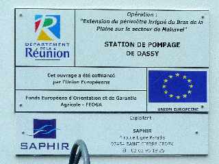 Dassy - Réservoir de la SAPHIR - Station de pompage