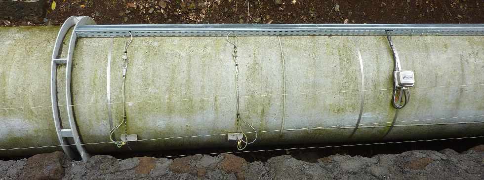 Ravine des Cabris - Conduite force vers l'usine du Bras de la Plaine