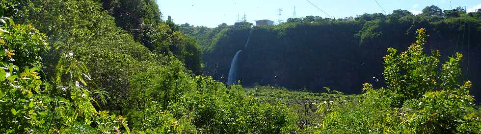 Bras de la Plaine et chute d'eau de la centrale lectrique