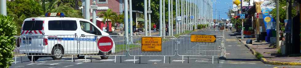 Boulevard Hubert-Delisle fermé aux véhicules -