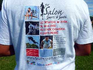 1er avril 2012 - St-Pierre - Casabona - Premier Salon sports et sant - Tee-shirt