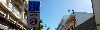 Double-sens cyclable rue Archambeaud