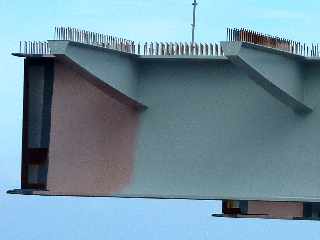 Nouveau pont sur la Rivire St-Etienne - avril 2012