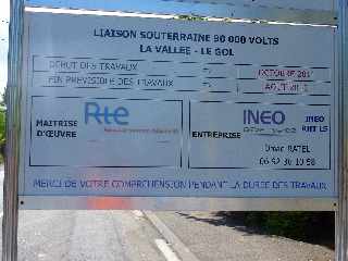 St-Pierre - Avril 2012 - Travaux EDF chemin Badamier