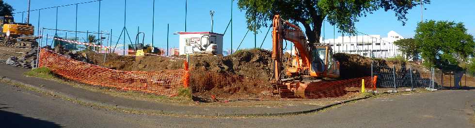 St-Pierre -  Stade des Casernes - Amnagement des abords